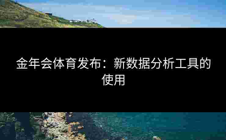 金年会体育发布：新数据分析工具的使用