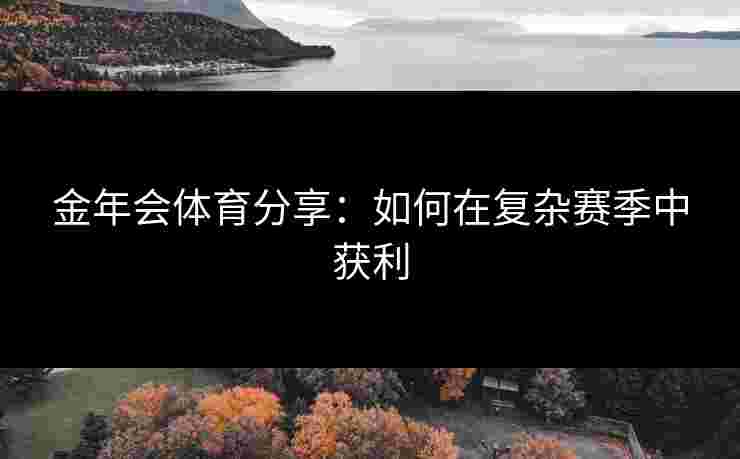 金年会体育分享：如何在复杂赛季中获利